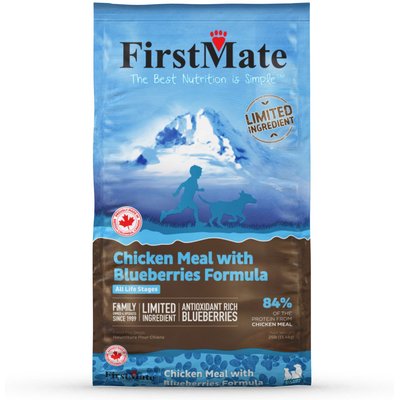 Firstmate Firstmate Limited Ingredient Diet Grain-Free Chicken Meal with Blueberries Formula Dry Dog Food, 25-lb bag