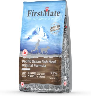 Show full view: Firstmate Limited Ingredient Diet Grain-Free Pacific Ocean Fish Meal Original Formula Dry Dog Food, 25-lb bag slide 4 of 6