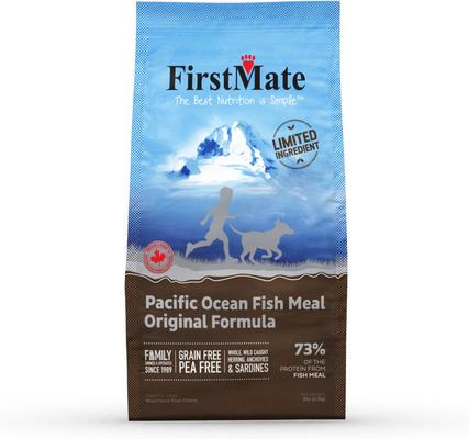 Show full view: Firstmate Limited Ingredient Diet Grain-Free Pacific Ocean Fish Meal Original Formula Dry Dog Food, 5-lb bag slide 1 of 4