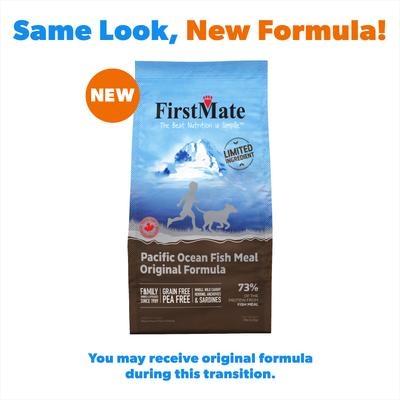 Show full view: Firstmate Limited Ingredient Diet Grain-Free Pacific Ocean Fish Meal Original Formula Dry Dog Food, 5-lb bag slide 3 of 4