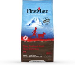 Firstmate New Zealand Beef Limited Ingredient Grain-Free Dry Dog Food, 5-lb bag