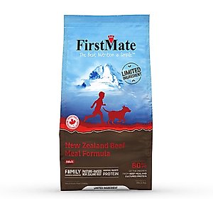 Firstmate New Zealand Beef Limited Ingredient Grain-Free Dry Dog Food, 5-lb bag