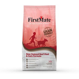 Firstmate New Zealand Beef Meal & Oats Formula Limited Ingredient Dry Dog Food, 5-lb bag