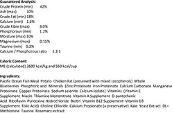Firstmate Pacific Ocean Fish Meal with Blueberries Formula Limited Ingredient Diet Grain-Free Dry Cat Food, 10-lb bag slide 2 of 2