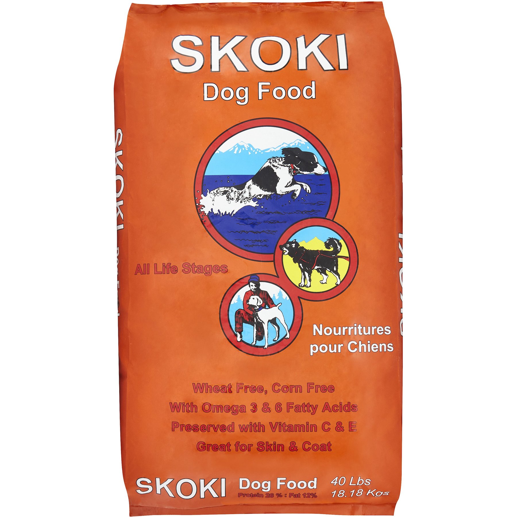 Firstmate Skoki Dry Dog Food, 40-lb bag