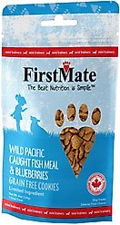 Firstmate Wild Pacific Caught Fish Meal & Blueberries Mini Trainer Grain-Free Dog Treats, 8-oz bag slide 2 of 3