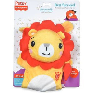 FISHER PRICE Warming Furr-End Cuddler Dog Toy, Multicolor