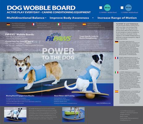 Show full view: FitPAWS Dog Balancing Wobble Board, 36-in slide 3 of 6