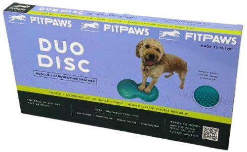 Show full view: FitPAWS Duo Disc Dog Stability Training Tool, Teal slide 9 of 9