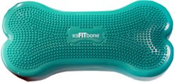 FitPAWS K9FITbone Dog Training Regular Balancing Bone, Aqua