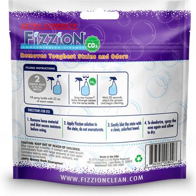 Show full view: Fizzion Extra Strength Stain & Odor Eliminator Refill, 5 count slide 3 of 3