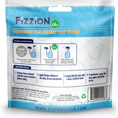 Show full view: Fizzion Pet Stain & Odor Remover Refill Pouch, 6 count slide 2 of 3