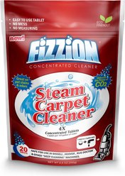 Fizzion Steam Carpet Cleaner Tablets, 20 count