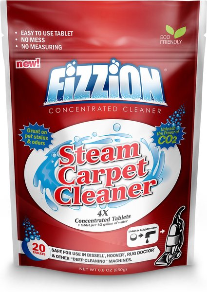 Fizzion Steam Carpet Cleaner Tablets, 20 count