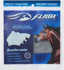 Flair Equine Nasal Strip, Black, 6 count