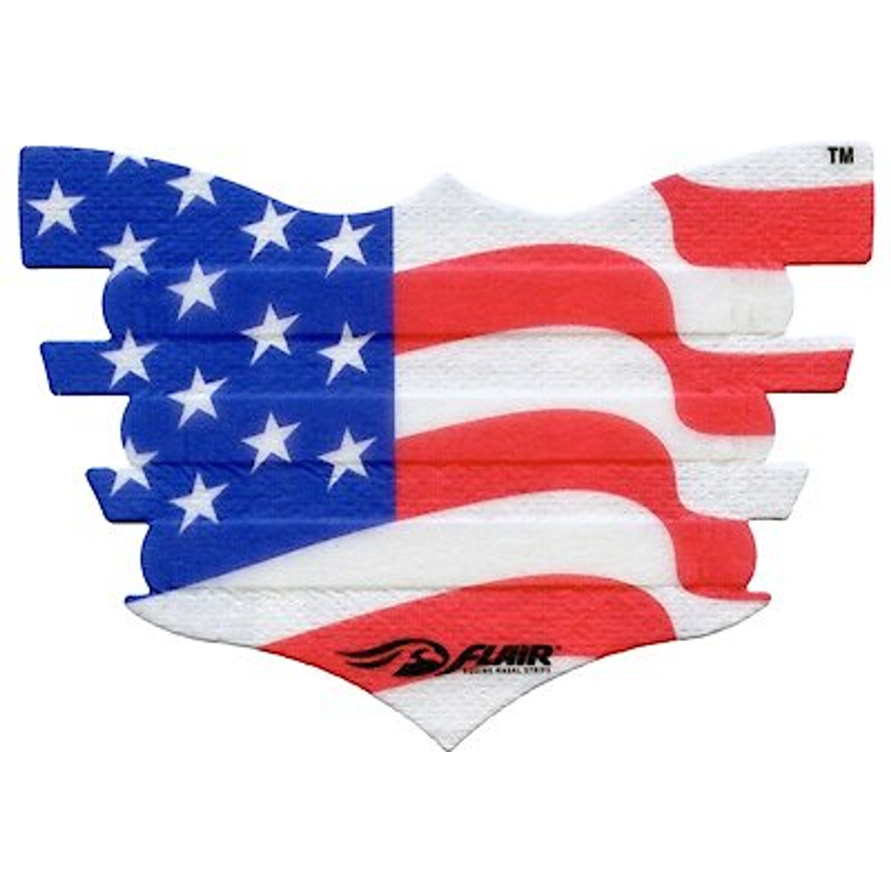 Flair Equine Nasal Strip, USA Flag, 1 count