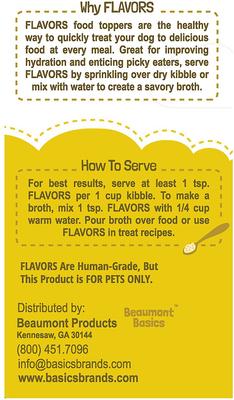 Show full view: FLAVORS Chicken Recipe Freeze-Dried Grain-Free Dog Food Topper, 6-oz bottle slide 6 of 7