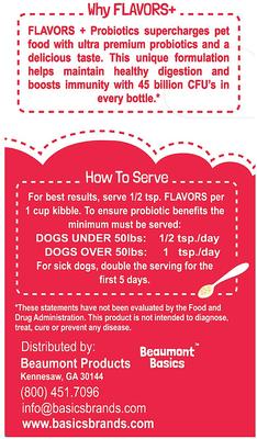 Show full view: FLAVORS Beef Recipe Freeze-Dried Grain-Free Dog Food Topper, 6-oz bottle slide 6 of 7