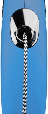 Show full view: Flexi Classic Nylon Cord Retractable Dog Leash, Blue, Small: 16-ft long slide 3 of 9