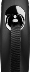 Flexi Classic Nylon Tape Retractable Dog Leash, Black, Medium: 16-ft long slide 2 of 6