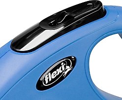 Flexi Classic Nylon Tape Retractable Dog Leash, Blue, Small: 16-ft long slide 2 of 6