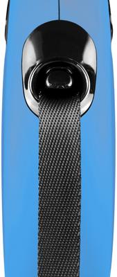 Show full view: Flexi Classic Nylon Tape Retractable Dog Leash, Blue, X-Small: 10-ft long slide 3 of 9