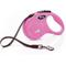 Show in main carousel: Flexi Classic Nylon Tape Retractable Dog Leash, Pink, Small: 16-ft long slide 1 of 9