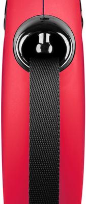 Show full view: Flexi Classic Nylon Tape Retractable Dog Leash, Red, Large: 26-ft long slide 2 of 9
