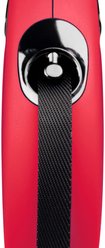 Flexi Classic Nylon Tape Retractable Dog Leash, Red, Medium: 16-ft long slide 2 of 6