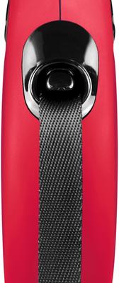 Show full view: Flexi Classic Nylon Tape Retractable Dog Leash, Red, X-Small: 10-ft long slide 3 of 9