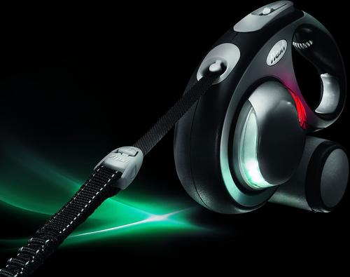 Show full view: Flexi LED Lighting System Dog Leash Attachment, Black slide 4 of 10