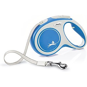 Flexi New Comfort Tape Plastic Retractable Dog Leash, Medium: 16-ft long