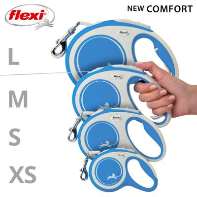 Show full view: Flexi New Comfort Tape Plastic Retractable Dog Leash, Small: 16-ft long slide 4 of 4
