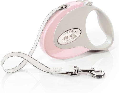 Show full view: Flexi Style Plastic Retractable Dog Leash, Pink, Small: 10-ft long slide 6 of 7