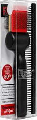 FlexIt Home 3-IN-1 Soft Flex Pet Grooming Brush, Red/Gold, 2-in slide 1 of 3