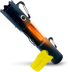 Flipo Dr. Mike's Doggie Doo All Bag Dog Poop Bag Dispenser with Flashlight