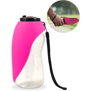 NUBY Essentials Leak Proof, Easy Carry Strap Double Plastic Dog
