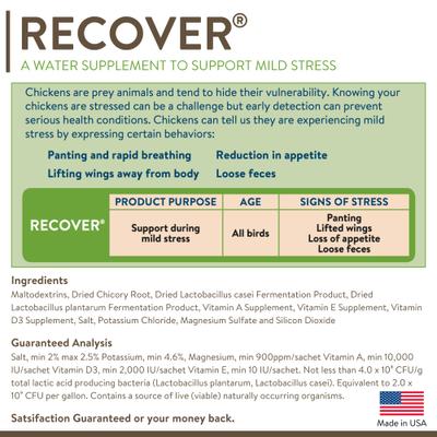 Show full view: FlockLeader 7 Day Recover Poultry Supplement, 1.23-oz bag slide 2 of 8