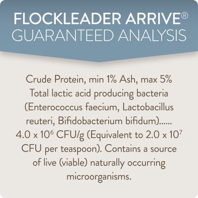 Show full view: FlockLeader Arrive Poultry Supplement, 8-oz bag slide 7 of 9