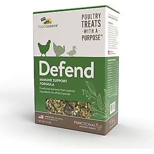 FlockLeader Defend Functional Poultry Treat, 1.5-lb bag