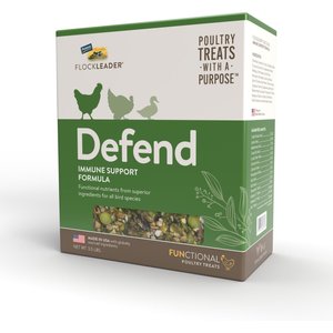 FlockLeader Defend Functional Poultry Treat, 3.5-lb bag 