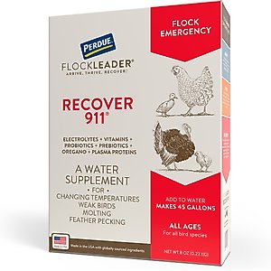 FlockLeader Recover 911 Poultry Supplement, 8-oz bag