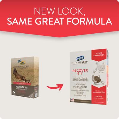 Show full view: FlockLeader Recover 911 Poultry Supplement, 8-oz bag slide 2 of 9