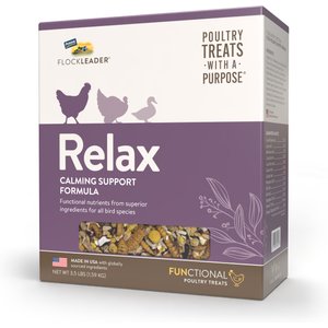 FlockLeader Relax Functional Poultry Treat, 3.5-lb bag 