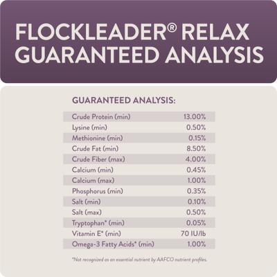 Show full view: FlockLeader Relax Functional Poultry Treat, 3.5-lb bag  slide 9 of 11