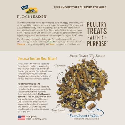 Show full view: FlockLeader Shine Functional Poultry Treat, 1.5-lb bag  slide 2 of 12