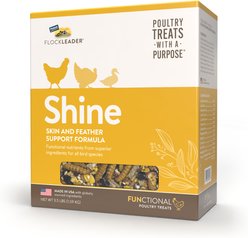 FlockLeader Shine Functional Poultry Treat, 3.5-lb bag 