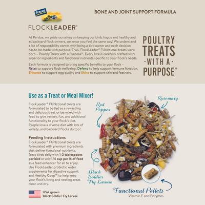 Show full view: FlockLeader Sustain Functional Poultry Treat, 1.5-lb bag  slide 2 of 11