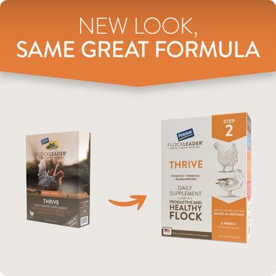 Show full view: FlockLeader Thrive Poultry Supplement, 8-oz bag slide 2 of 9