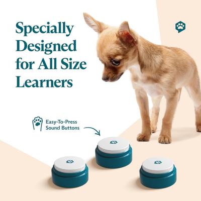 Show full view: FluentPet Basic Button Dog & Cat Games & Puzzles Toy, 4 count slide 3 of 6